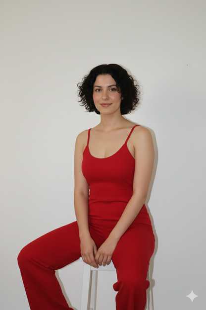 Elegancia en Rojo El Enterito que lo tiene todo